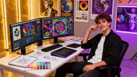 دليل مصمم الجرافيك المبدع